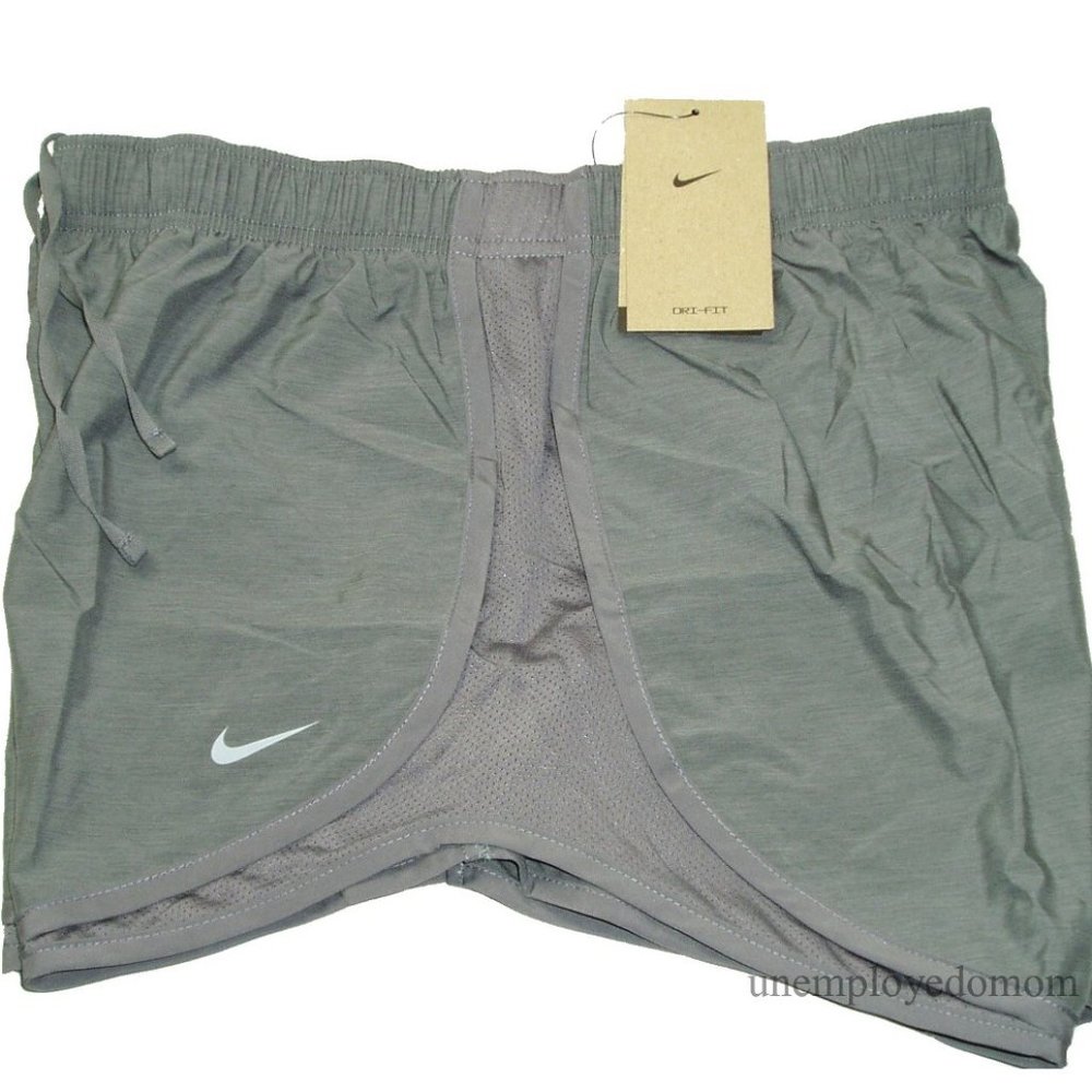 Women's Nike Shorts Athletic Active Sports Wear Brief Lined Running Workout